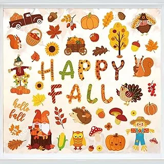 Fall Window Decorations