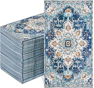 100Pcs Boho Guest Napkin Floral Disposable Paper Napkin Flower Dinner Hand