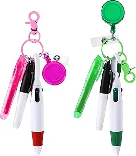 Whaline 10Pcs Mini Highlighter Nurse Pen Set Nurse Pens