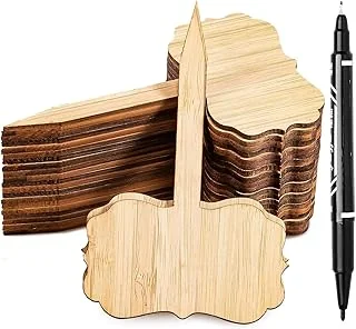 Whaline Bamboo Plant Labels