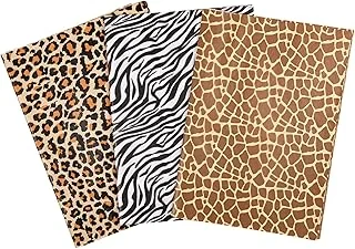 Gift Wrapping Tissue Paper, 90 Sheets, Animal Skin Prints