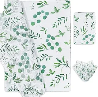 100 Sheet Eucalyptus Tissue Paper Greenery Wrapping Paper