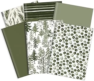 90 Sheets Watercolor Forest Tissue Paper Christmas Tissue