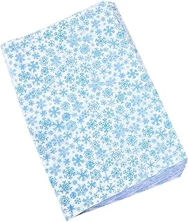 Sponsored Ad - 60 Sheets Christmas Winter Tissue Paper Blue